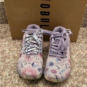 NoBull watercolor floral trainer. Size 6.5 womens